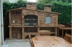 Picture of Mediterranean Brick Barbecue FR001F