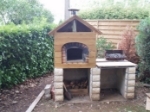 Picture of Garden Wood Fired Pizza Oven - LISBOA 100cm