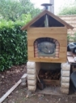 Picture of Garden Wood Fired Pizza Oven - LISBOA 100cm