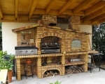 Picture of Mediterranean Brick Barbecue FR001F