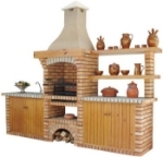 Picture of Online store Portuguese BBQ with sink CE8040F