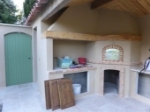 Picture of Garden Wood Fired Pizza Oven - LISBOA 100cm