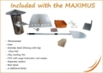 Picture of Mobile wood fired pizza oven – painted “MAXIMUS”