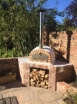 Picture of Wood Burning Fired Brick Pizza Oven - PIZZAIOLI 120cm