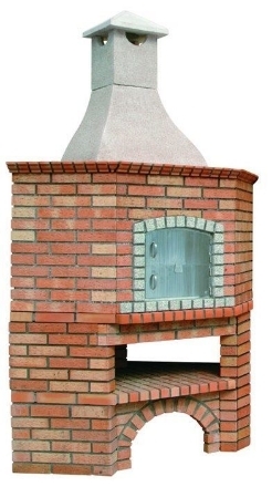 Picture of Corner Pizza Wood Brick Oven CE1010D