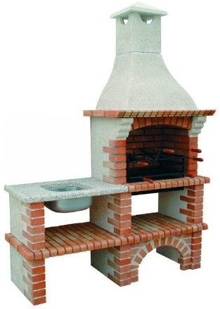Picture of Brick Barbecue with sink CE3050F