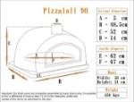 Picture of Wood fired Pizza Oven PIZZAIOLI 90cm