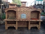 Picture of Mediterranean Brick Barbecue with Oven FR003F