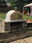 Picture of Wood Burning Fired Brick Pizza Oven - PIZZAIOLI 120cm