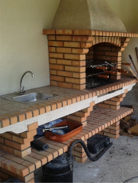 Picture of Brick BBQ with sink CE4030F