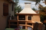 Picture of Brick Barbecue and Wood Fired Oven AV360B