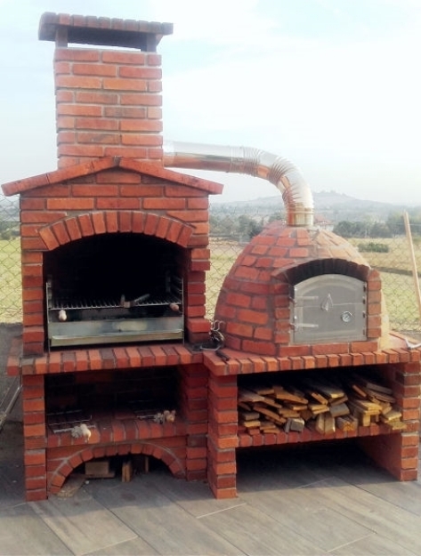 Picture of Mediterranean Brick Barbecue FR0027F