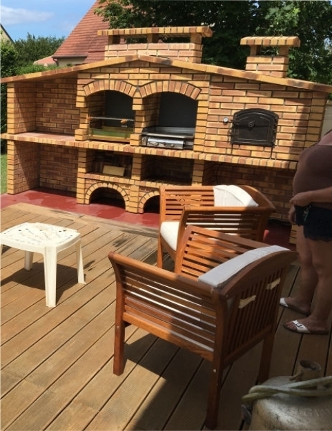 Picture of Mediterranean Brick Barbecue FR0024F