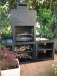 Picture of Modern Barbecue with Sink AV45M