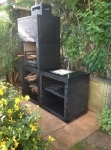 Picture of Modern Barbecue with Sink AV45M