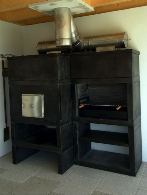 Picture of Modern Barbecue with Oven AV90M