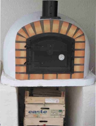 Picture of Supplement Anthracite Steel Oven Door LISBOA - BRAGA - PORTO