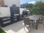 Picture of Barbecue Modern with Wood Fired Oven MAXIMUS PRIME ARENA and Sink AV110M