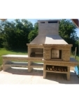 Picture of Portuguese Stone Barbecue and Oven GR66F