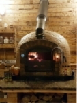 Picture of Pizza Wood Brick Oven  RUSTIC -  110cm