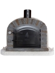 Picture of Wood fired Pizza Oven VENTURA Black 90cm