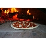 Picture of Wood Burning fired Oven VENTURA Black AL 90 cm