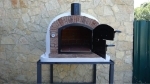 Picture of Wood fired Oven VENTURA Red 100cm