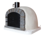 Picture of WOOD FIRED OUTSIDE OVEN VENTURA Black 100 cm
