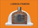 Picture of WOOD FIRED BRICK OVEN VENTURA Red AL 100 cm