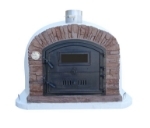 Picture of WOOD FIRED BRICK OVEN VENTURA Red AL 100 cm