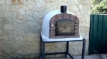 Picture of Pizza Oven VENTURA Red 90cm