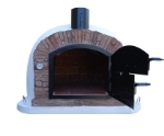 Picture of Wood Brick Oven VENTURA Red 120 cm