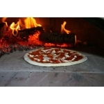 Picture of Wood Pizza Oven VENTURA Black AL 120 cm