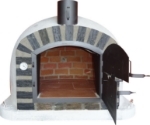 Picture of Wood Burning Fired Brick Pizza Oven LUIGI 120 cm