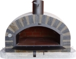 Picture of Wood Burning Fired Brick Pizza Oven ENNIO 120cm