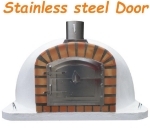 Picture of Wood Burning Fired Brick Pizza Oven LUIGI 120 cm