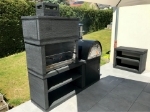 Picture of Modern Barbecue with Sink AV35M