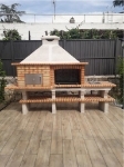 Picture of Wood Burning Pizza Oven Barbecue AV357F