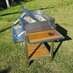 Picture of WEEKEND FLIPPER BARBECUE IN STAINLESS STEEL F200