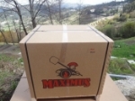 Picture of Wood Pizza Oven Red MAXIMUS - Black WOODY Stand