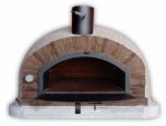Picture of Wood fired Pizza Oven BUENAVENTURA RED  120 CM