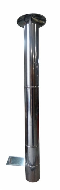 Picture of Chimney in stainless steel for MAXIMUS 100cm AC31F