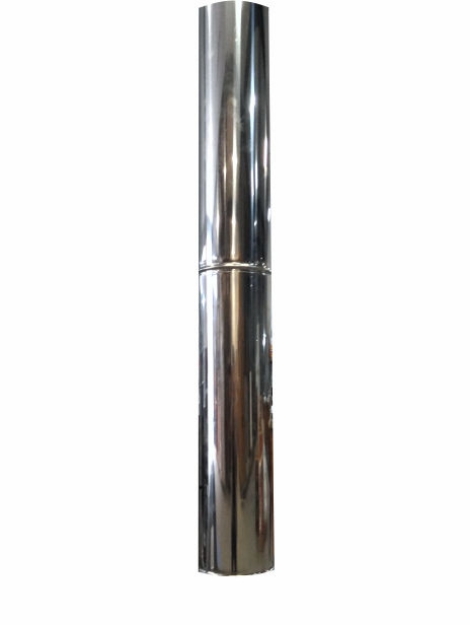 Picture of Chimney pipe in stainless steel for MAXIMUS PRIME 100cm AC72F