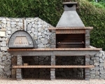 Picture of Outdoor BBQ and Pizza Oven AV240F