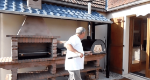 Picture of Stone barbecue with Wood Fired Oven AV245F