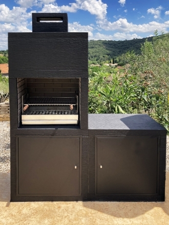 Picture of Modern Barbecue with Sink AV40M
