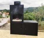 Picture of Modern Barbecue with Sink AV40M