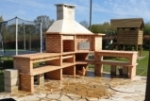 Picture of Brick Barbecue and Wood Fired Oven AV360B