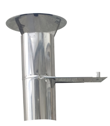 Picture of Chimney in stainless steel for MAXIMUS 35 cm AC51F