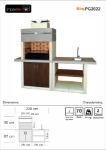 Picture of CONTEMPORARY BARBECUE WITH SINK PG2022M